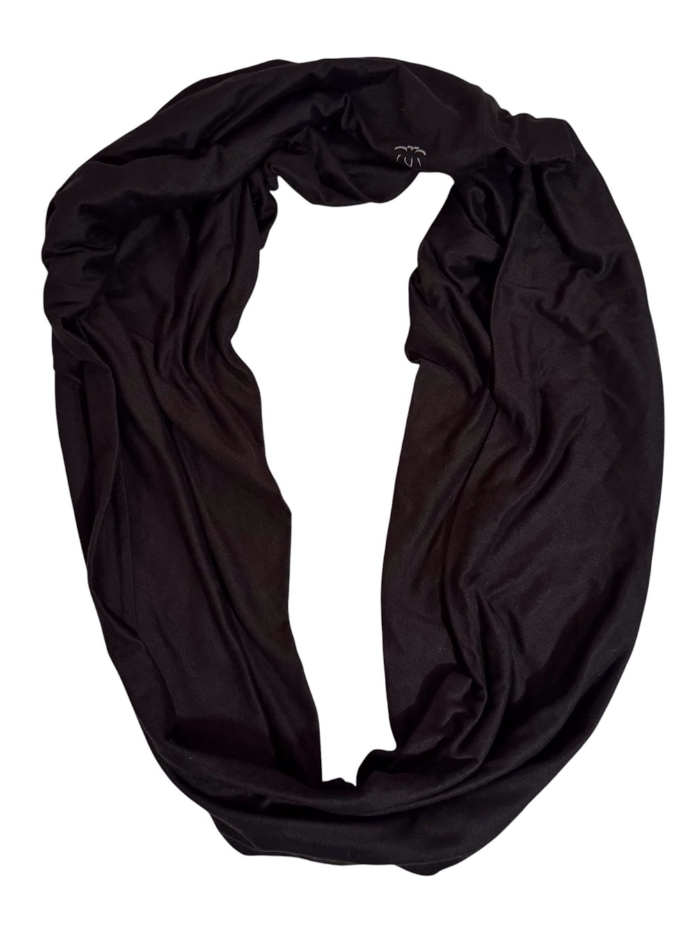 Beyond Yoga NWT Black Pocket Infinity Scarf Stretch Athletic Hiking Outdoors